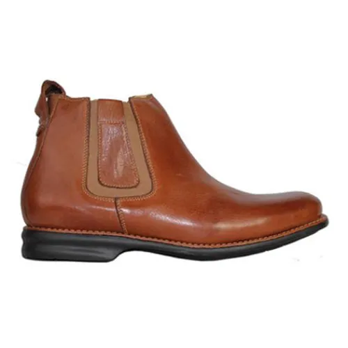 Anatomic Gel Mens Wide Fitting | Boots<Chelsea Boots - 740353 - Tan