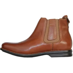 Anatomic Gel Mens Wide Fitting | Boots<Chelsea Boots - 740353 - Tan
