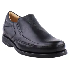 Anatomic Gel Mens Wide Fitting | Shoes<Men's Extra Wide Fit Slip On Shoes - Mina - Black