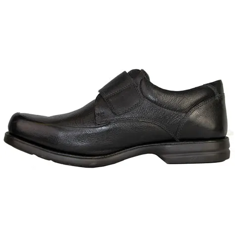 Anatomic Gel Mens Wide Fitting | Shoes<Wide Fit Velcro Shoes - 454540 - Black