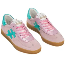 Another Trend Trainers<Ladies Trainers - A032 11 - Light Pink / Turquoise
