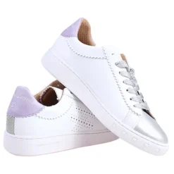 Another Trend Trainers<Ladies Trainers - A039 M5 - White/Silver