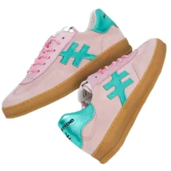 Another Trend Trainers<Ladies Trainers - A032 11 - Light Pink / Turquoise