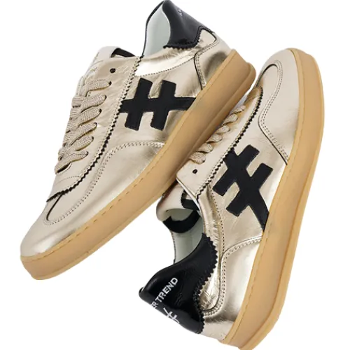 Another Trend Trainers<Ladies Trainers - A0325843 - Gold/Black