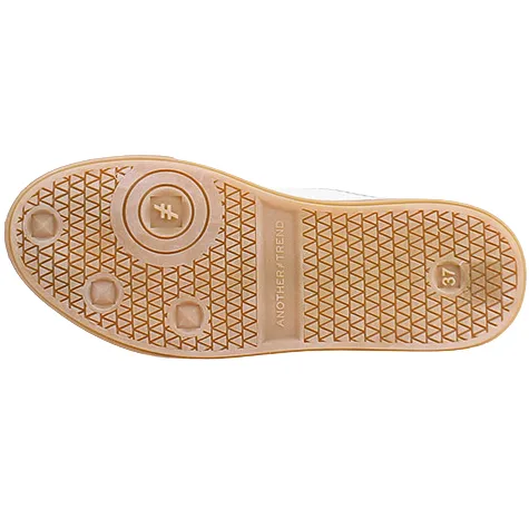 Another Trend Trainers<Ladies Trainers - A039 M5 - Beige/Gold