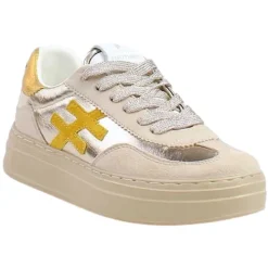 Another Trend Trainers<Platform Trainers - A035 78 - Gold/Beige