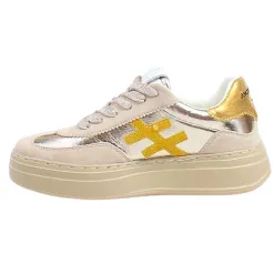 Another Trend Trainers<Platform Trainers - A035 78 - Gold/Beige