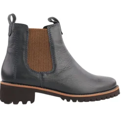 Ara Ladies Larger Sizes | Boots<Ladies Chelsea Boots - 31227 - Navy