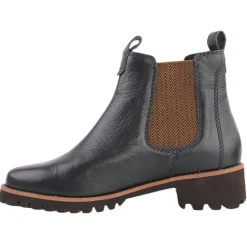Ara Ladies Larger Sizes | Boots<Ladies Chelsea Boots - 31227 - Navy