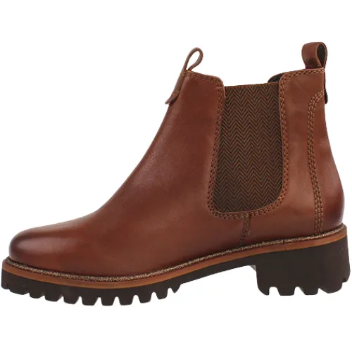 Ara Ladies Larger Sizes | Boots<Ladies Chelsea Boots - 31227 - Tan