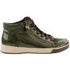 Ara Ladies Larger Sizes | Boots<Ladies Hi Top Trainers-24499-84-Green