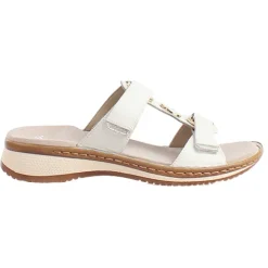 Ara Sandals<Ladies Leather Mules - 29003-97 - Cream
