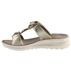 Ara Sandals<Ladies Leather Mules - 47208-11 - Gold