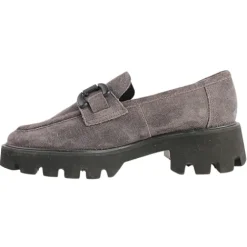 Ara Ladies Larger Sizes | Shoes<Ladies Loafers - 21701-10 - Grey