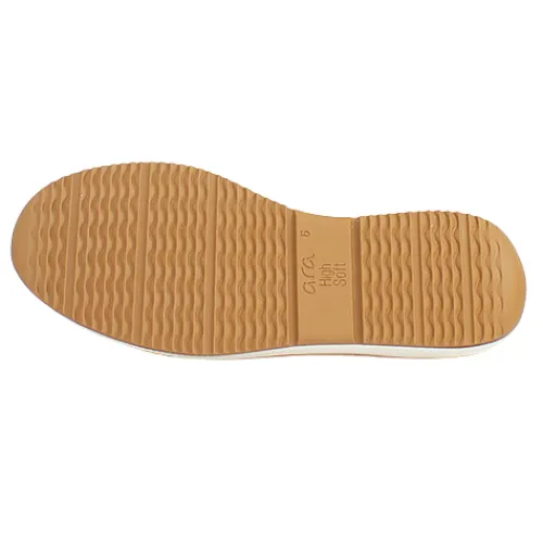 Ara Ladies Larger Sizes | Ladies Wide Fitting<Ladies Loafers - 25528-08 - Gold