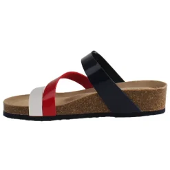 Ara Ladies Larger Sizes | Sandals<Ladies Mules - 17212-02 - White/Red/Navy