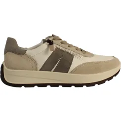 Ara Ladies Larger Sizes | Trainers<Ladies Trainers - 25102-05 - Cream