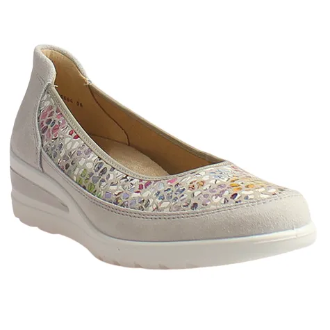 Ara Ladies Larger Sizes<Ladies Wedge Pumps - 50664-06 - Taupe Multi