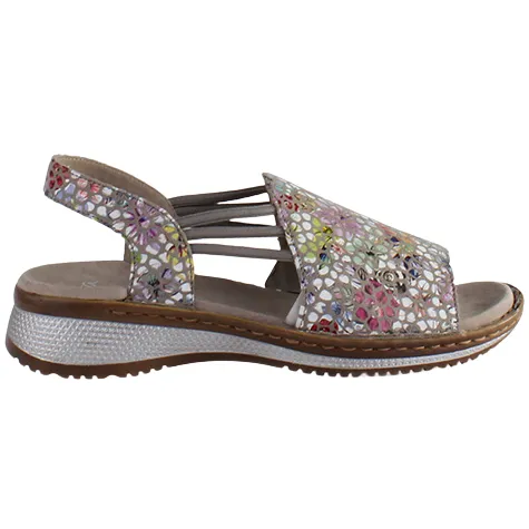 Ara Sandals<Ladies Wide Fit Sandals - 29005-04 - Taupe Multi