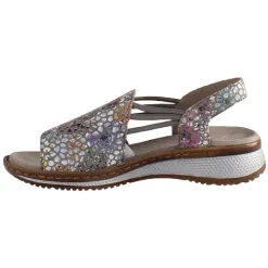 Ara Sandals<Ladies Wide Fit Sandals - 29005-04 - Taupe Multi
