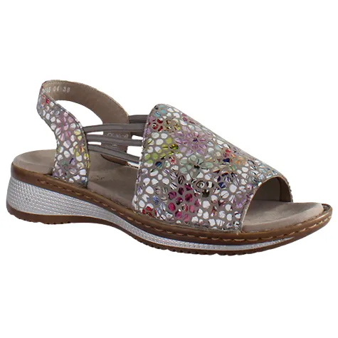 Ara Sandals<Ladies Wide Fit Sandals - 29005-04 - Taupe Multi