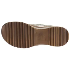 Ara Ladies Larger Sizes | Sandals<Ladies Wide Fit Sandals - 29005 - Cream/Silver