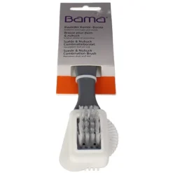 Bama Shoecare Shoe Care<Bama Suede + Nubuck Combo Brush