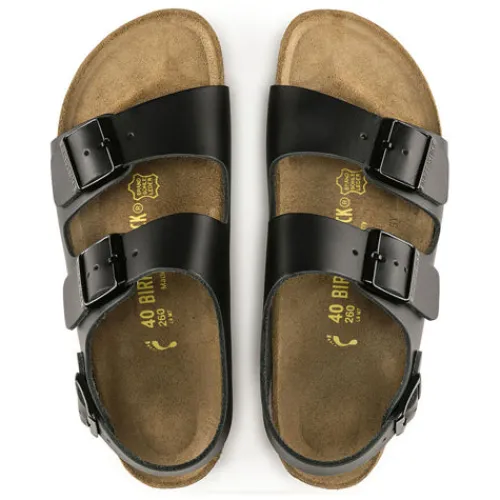 Birkenstock Sandals<Backstrap Sandals - Milano - Black