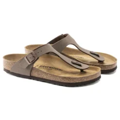 Birkenstock Sandals<Flat Sandals - Gizeh-B - Brown