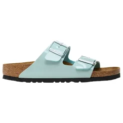 Birkenstock Sandals<Ladies Sandals - Arizona - Surf Green Patent
