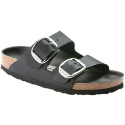 Birkenstock Sandals<Ladies Sandals - Arizona Big Buckle - Black