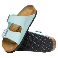 Birkenstock Sandals<Ladies Sandals - Arizona - Surf Green Patent