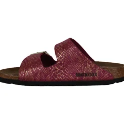 Birkenstock Sandals<Ladies Sandals - Arizona Python - Fuchsia