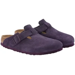 Birkenstock Sandals<Ladies Clogs - Boston - Wine