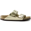 Birkenstock Sandals<Ladies Fit Sandals - Arizona BS - Gold