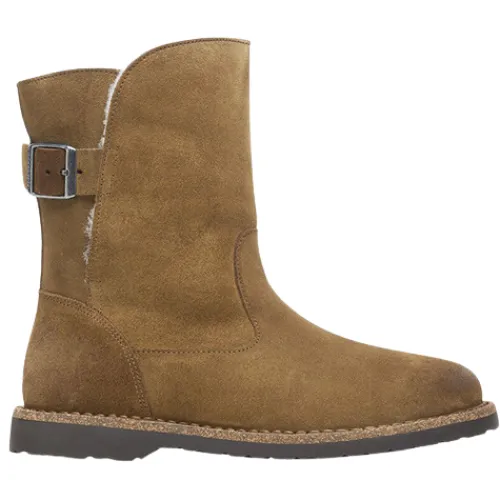 Birkenstock Boots<Ladies Mid Boot - Uppsala - Dark Tan