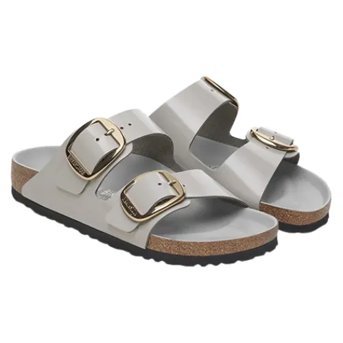 Birkenstock Sandals<Ladies Sandals - Arizona Big Buckle - Stone Coin