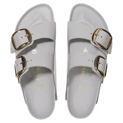 Birkenstock Sandals<Ladies Sandals - Arizona Big Buckle - Stone Coin