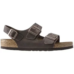 Birkenstock Mens Larger Sizes | Sandals<Men's Backstrap Sandals - Milano - Habana Brown