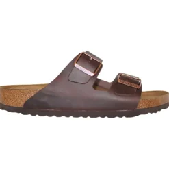 Birkenstock Sandals<Mens Sandals - Arizona Oiled Leather - Brown