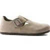 Birkenstock Shoes<Men's Suede Shoes - London - Taupe
