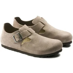 Birkenstock Shoes<Men's Suede Shoes - London - Taupe