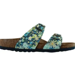 Birkenstock Sandals<Narrow Fit Sandals - Sydney Vegan Summer Floral - Blue