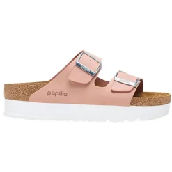 Birkenstock Sandals<Platform Sandals - Arizona Papillio - Soft Pink