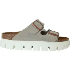 Birkenstock Sandals<Platform Sandal - Arizona Papillio - Taupe