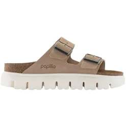 Birkenstock Sandals<Platform Sandals - Arizona Papillio - Warm Sand