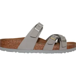 Birkenstock Sandals<Three Strap Sandals - Franca - Grey
