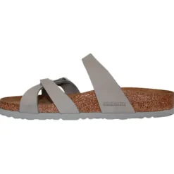 Birkenstock Sandals<Three Strap Sandals - Franca - Grey