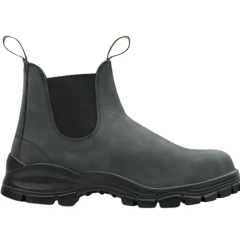 Blundstone Mens Larger Sizes | Boots<Leather Chelsea Boots - 2238 - Rustic Black