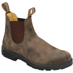 Blundstone Boots | Boots<Leather Chelsea Boots - 585 - Rustic Brown